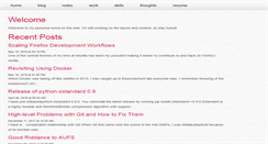 Desktop Screenshot of gregoryszorc.com